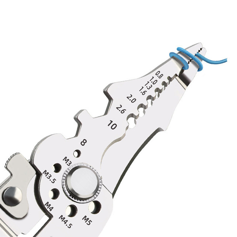 Multifunction Wire Stripper Pliers – Cable Cutter & Crimping Tool