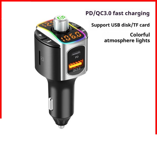 Dual Screen MP3 Car Bluetooth Receiver with Dual Display