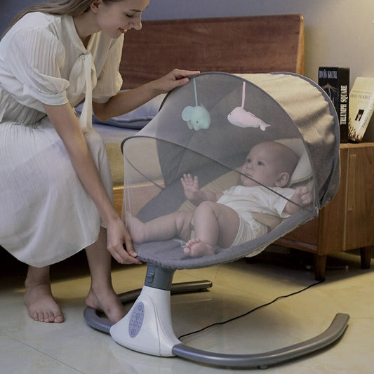 Baby Rocking Chair – Electric Smart Cradle for Soothing and Comfort