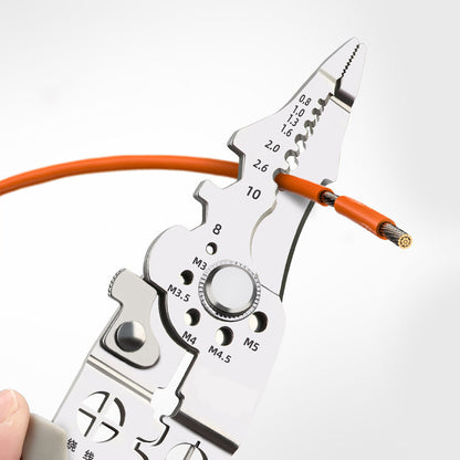 Multifunction Wire Stripper Pliers – Cable Cutter & Crimping Tool