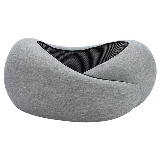 Adjustable Memory Foam Travel Neck Pillow – Full Neck Support for Better Sleep