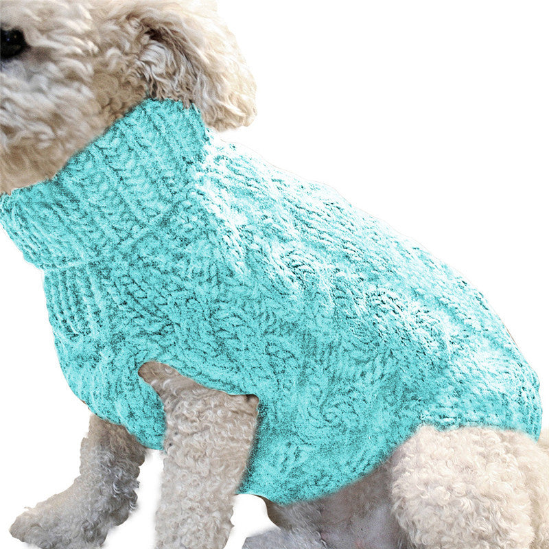 New Pet Sweater – Soft Acrylic Winter Knitwear for Dogs & Cats
