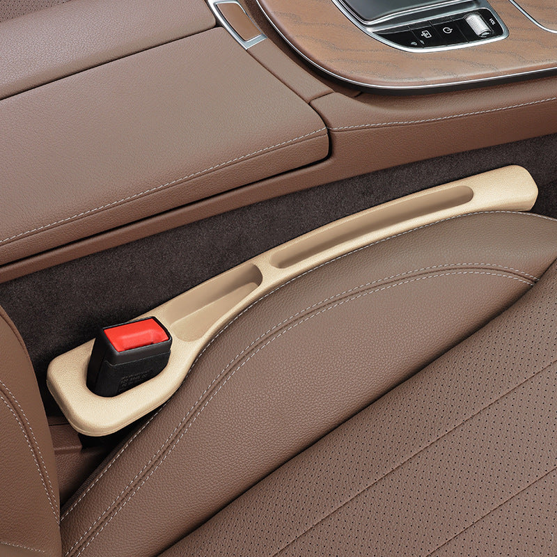 Luxury Genuine Leather Car Seat Gap Storage Box – Waterproof Organizer