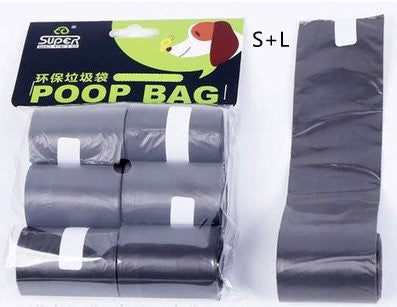 Foldable Dog Pooper Scooper with Waste Bags – Portable One-Hand Clean-Up Tool