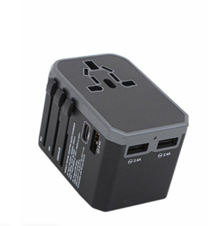 Port USB Travel Adapter with PD Fast Charging | Global Plug Converter
