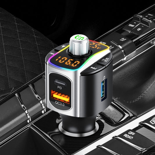 Dual Screen MP3 Car Bluetooth Receiver with Dual Display