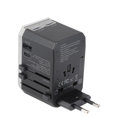 Port USB Travel Adapter with PD Fast Charging | Global Plug Converter