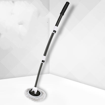 Chenille Telescopic Car Wash Mop – Flexible 90° Rotating Brush with Optional Replacement Head