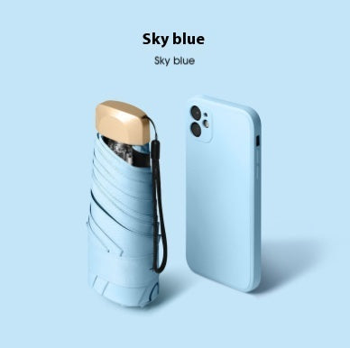 UV Protection Sun Umbrella – Lightweight Folding Travel Parasol