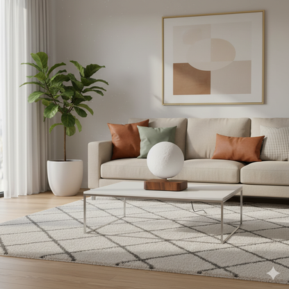 Magnetic Levitation 3D Moon Lamp – Floating Night Light with Wooden Base