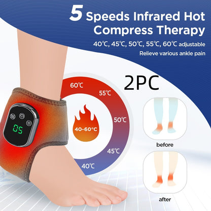 Charging 5-speed Hot Compress 3-speed Vibration Ankle Protection