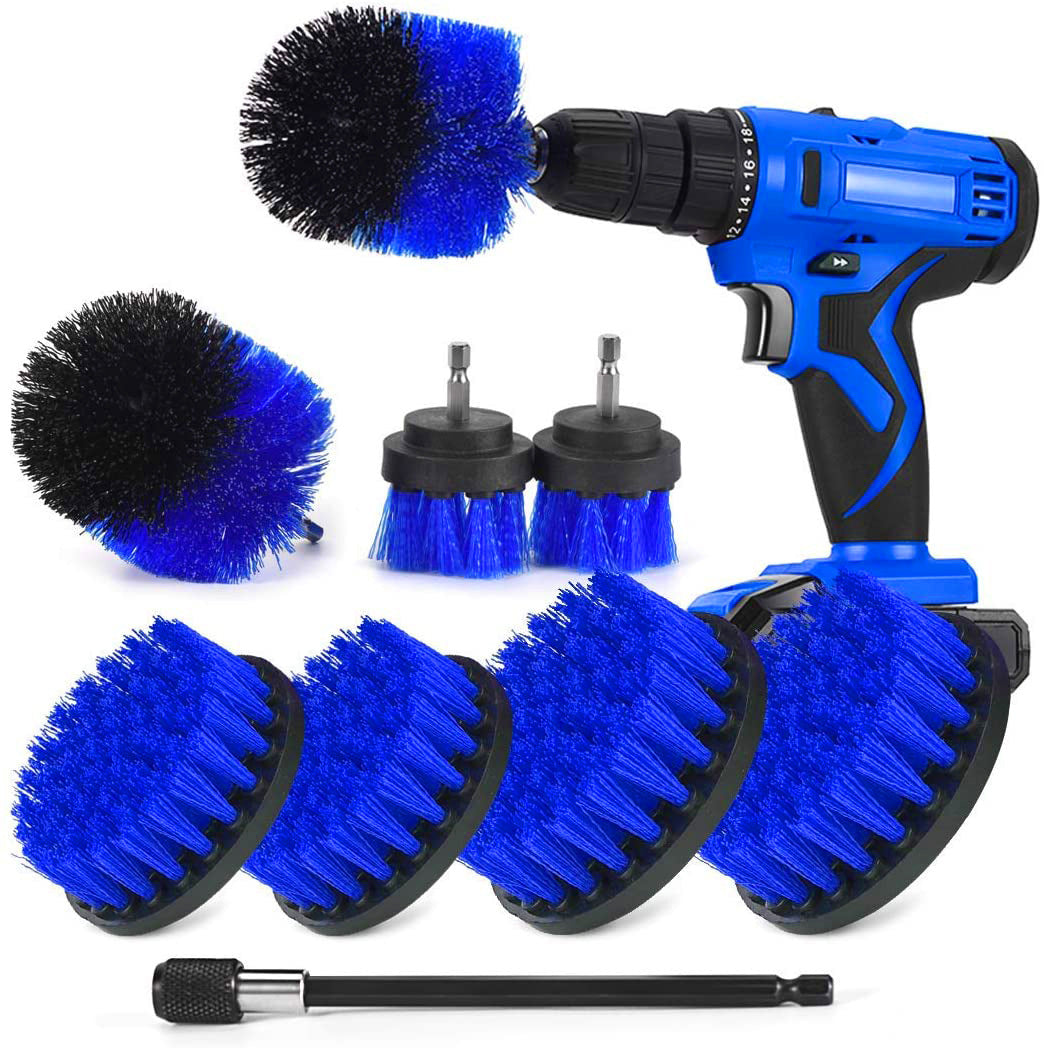 7-Piece Electric Drill Cleaning Brush Set – Multi-Purpose Scrubbing Heads